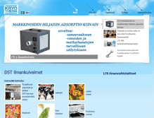 Tablet Screenshot of kryotherm.fi